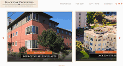 Desktop Screenshot of blackoakproperties.com